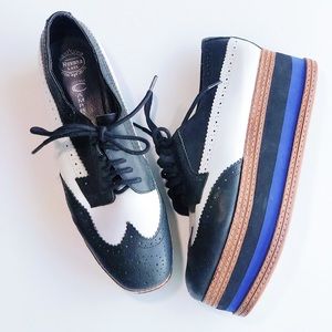 Jeffrey Campbell platform oxfords-size 11